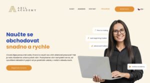 Axil academy online kurzy – homepage