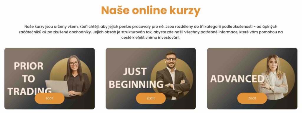 - Tradeinfo.cz Axil academy – online kurzy přímo na webu