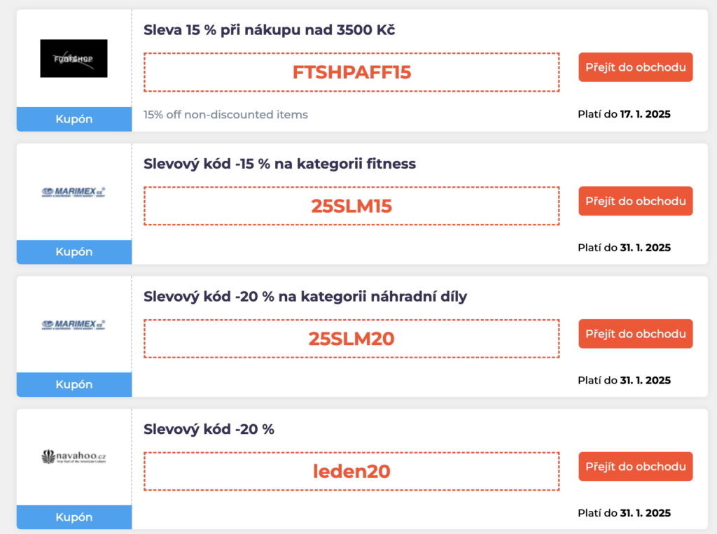 Snímek obrazovky 2025-01-13 v 100409 - Tradeinfo.cz VratnéPeníze.cz
cashback
sleva
kupon