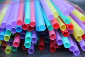 plastic straws