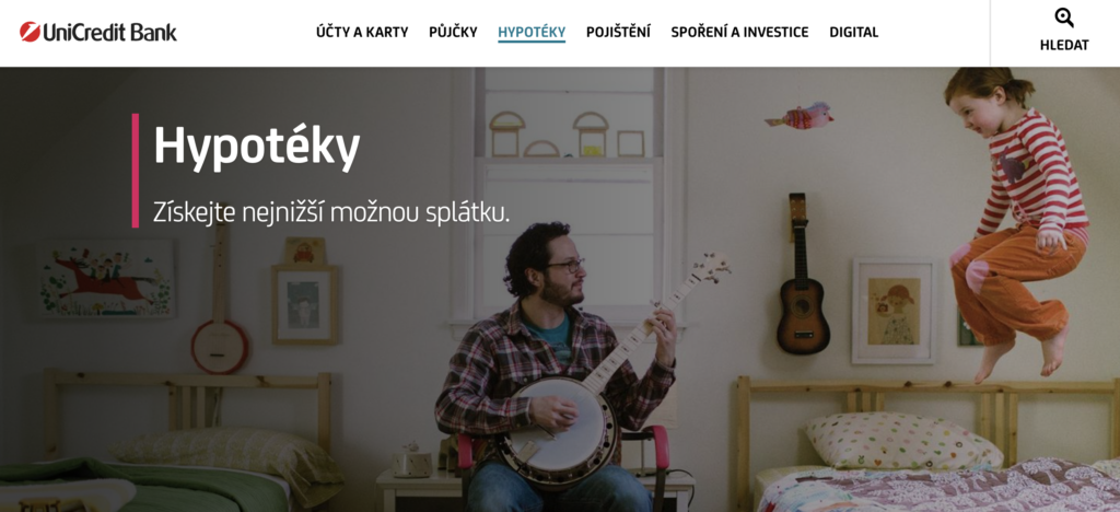 nejvýhodnější hypotéky, atraktivní bonusy, úrok, UniCredit