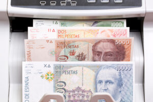 španělsko, výběr hotovosti, dovolená