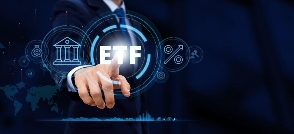 ETF Exchange-traded fund stock market business finance investment concept interest - Tradeinfo.cz ETF, strategie, investice