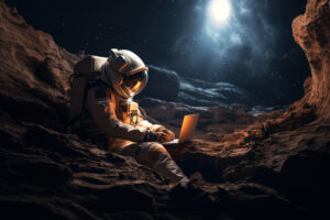 astronaut Mars AI medical assistant