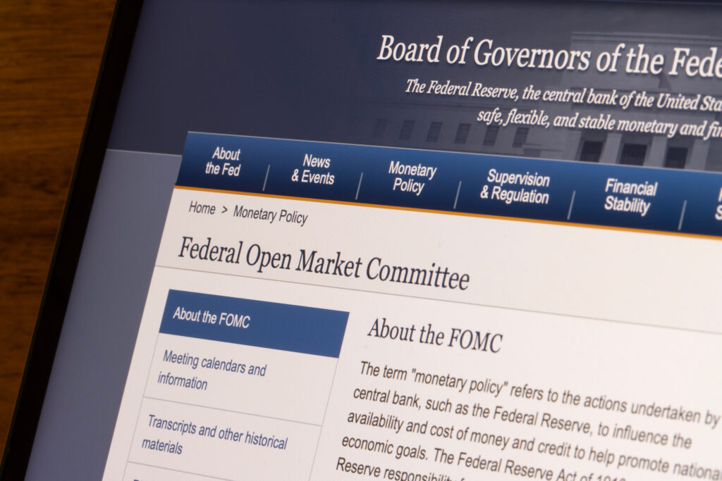 Fed sazby, FOMC, USA, Inflace, Americká centrální banka