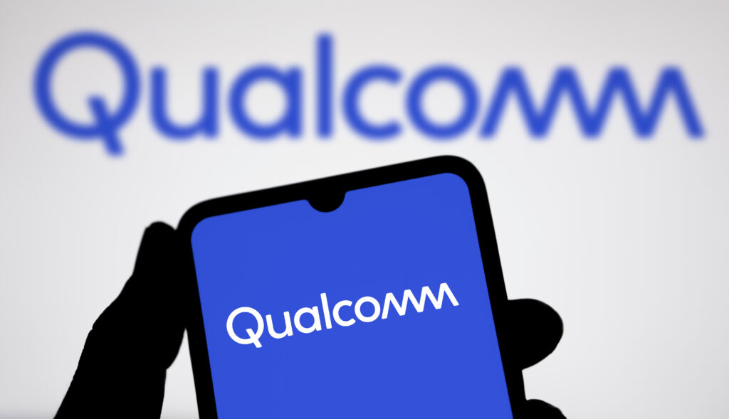 Dhaka BD- 27 May 2024 Qualcomm logo is displayed on smartphone - Tradeinfo.cz 2026, trhy