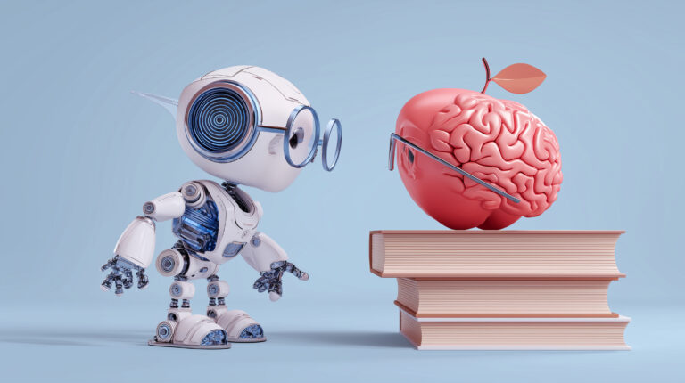 Ai robot koukající na mozek Zdroj: Adobe Stock