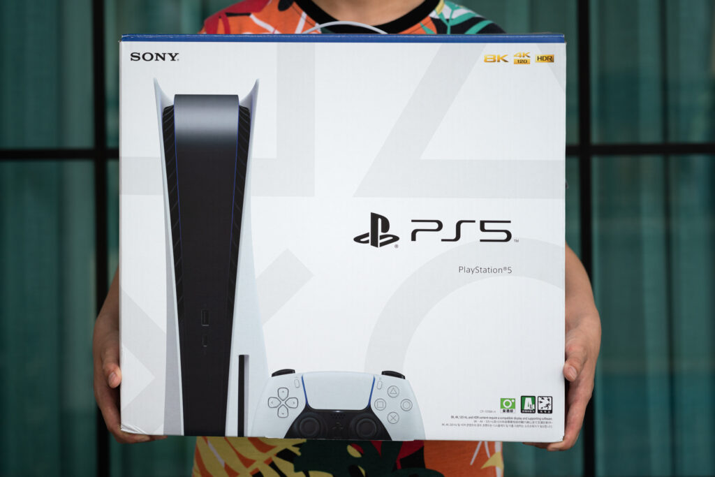 Bangkok Thailand - April 2021 A people is holding Play Station 5 on hand PS5 is the top most hit VDO game in this year Close up and selective focus - Tradeinfo.cz PlayStation 5
Sony