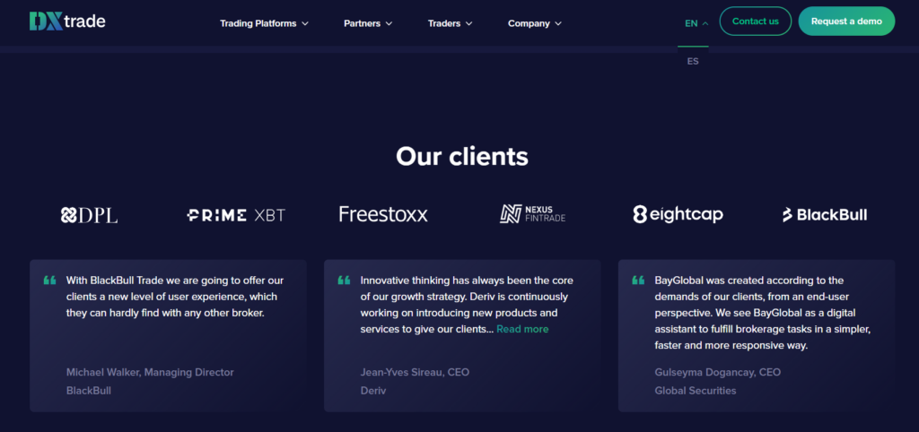 image - Tradeinfo.cz DXtrade