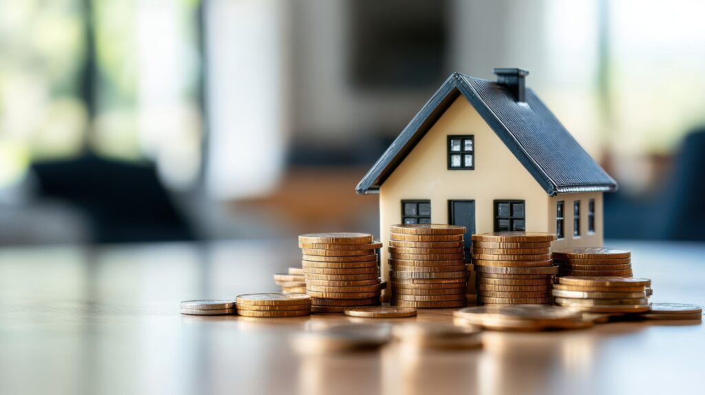 property and investment with visual elements of real estate investment strategies and financial assets on blurred background - Tradeinfo.cz - ForexMag.cz REIT fondy: investice