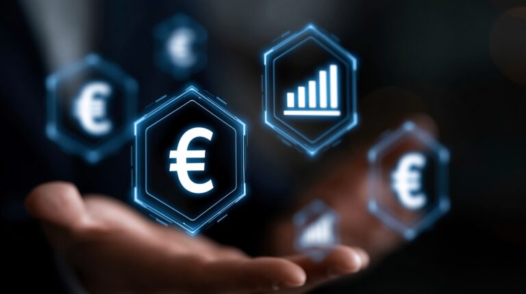 Digitální euro Zdroj fotky: Adobe Stock
