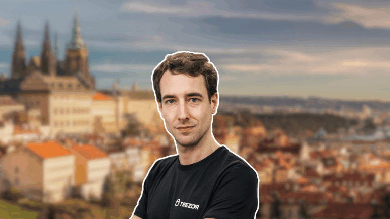 Praha na pozadí. Zdroj: Adobe Stock