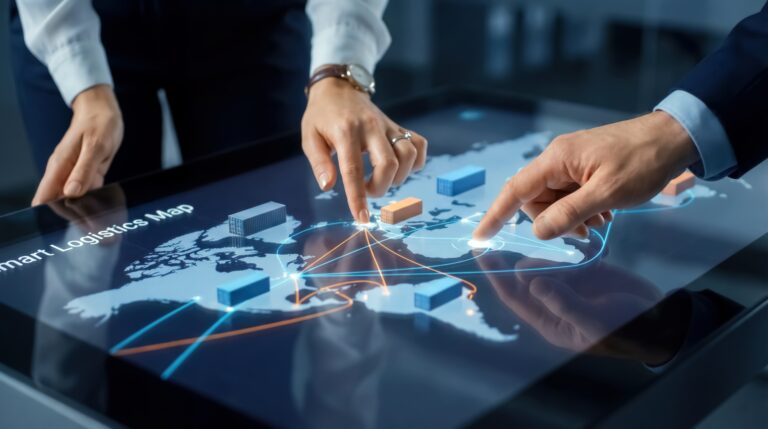Logistika, mapa Zdroj fotky: Adobe Stock