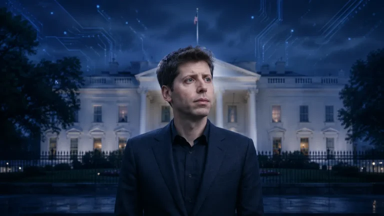 OpenAI chce dát vládě podíl v hodnotě desítek miliard dolarů. Altman mluví o penězích pro občany, skutečným cílem ale může být politická ochrana. Zdroj obrázku: Generováno AI