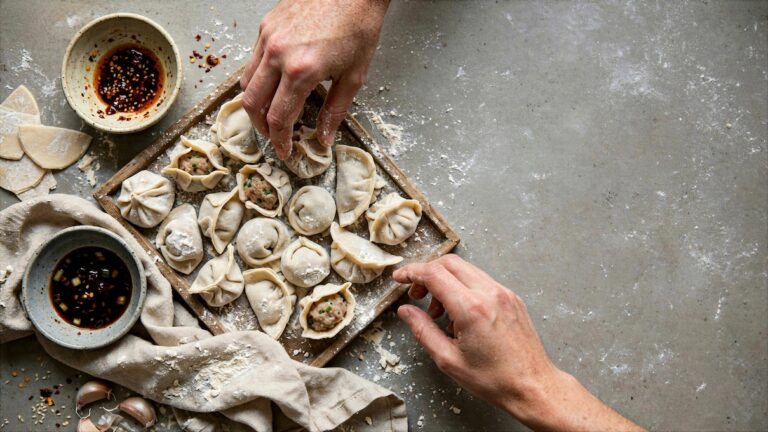 Home of Dumplings. Zdroj fotky: Adobe Stock (Generovano AI)