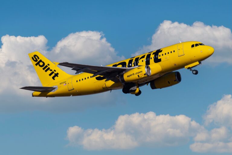 Spirit airlines. Zdroj fotky: Adobe Stock