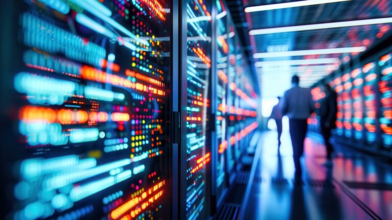 Datová centra. Zdroj fotky: Adobe Stock (Generováno AI)