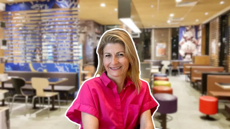 Linda Zerner. Zdroj fotky: archiv Lindy Zerner. Zdroj pozadí: Adobe Stock